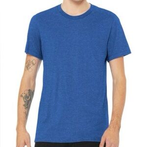 Bella Canvas Men's Short Sleeve Tee in Royal Blue